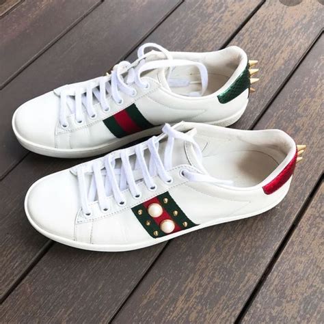 cheap gucci aces w spike on the back|gucci ace shoes customer service.